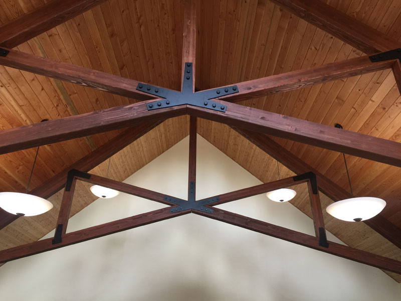 Interior high ceilings